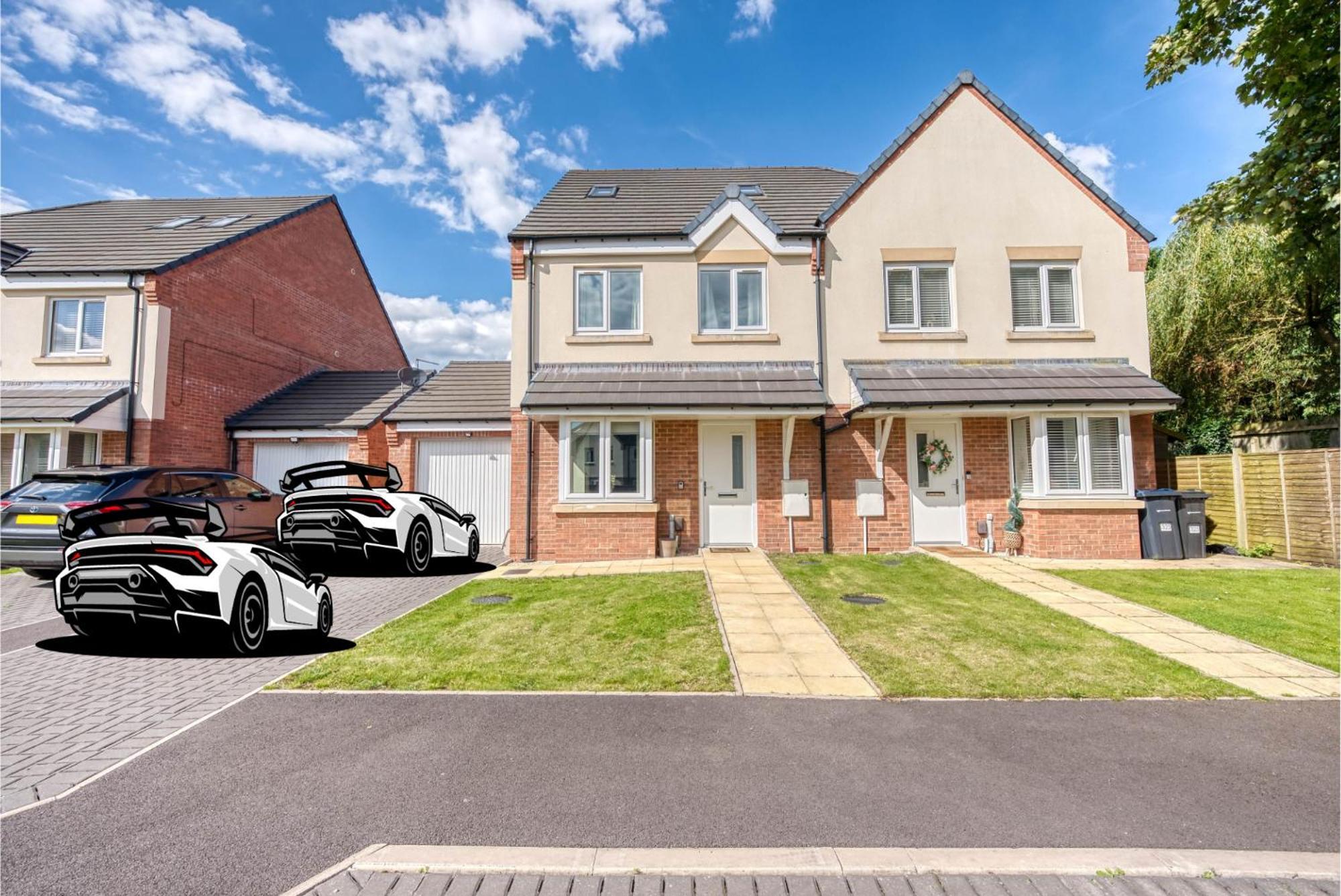 Luxurious Birmingham Home Private Parking Wifi - Near To Nec And Qeh Exterior foto